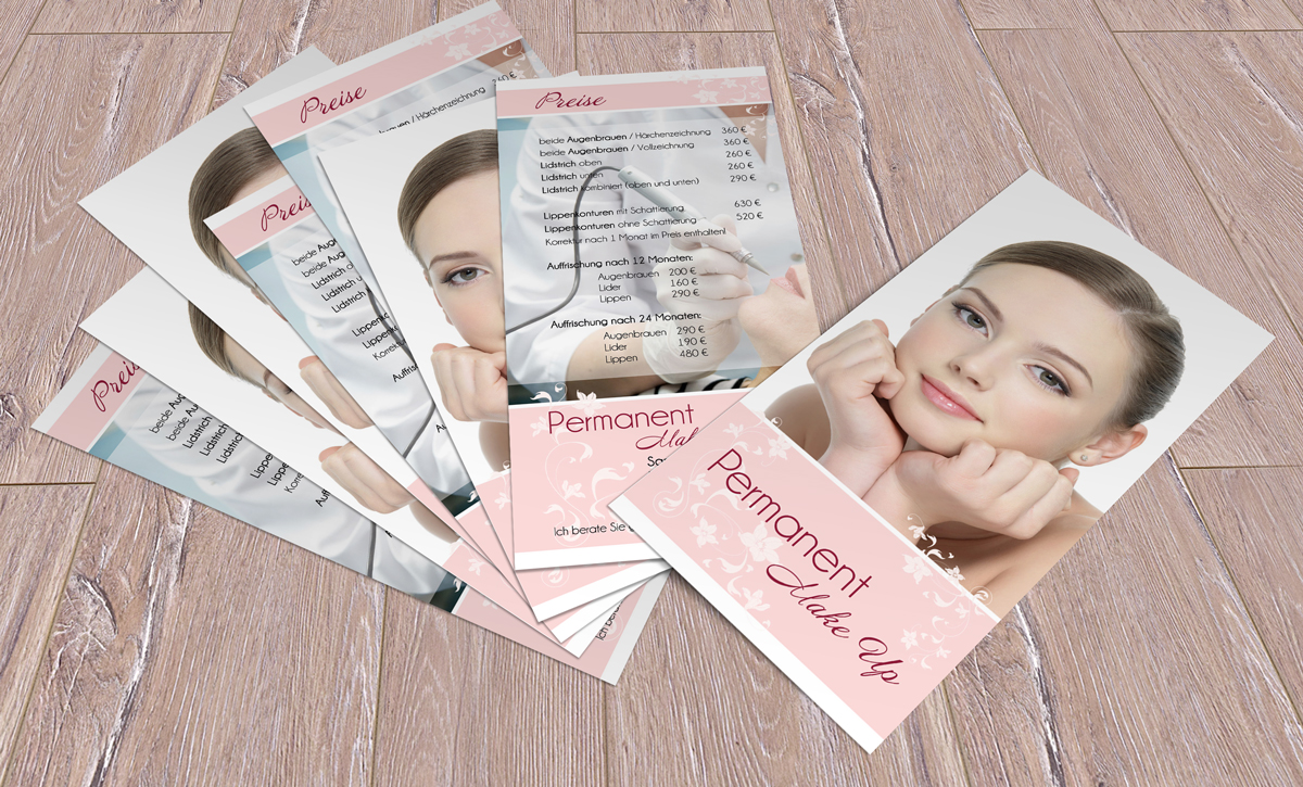 Permanent. Flyer DIN Lang